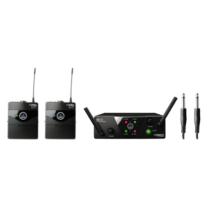 WMS40 Mini Dual Instrumental Set | Wireless microphone system