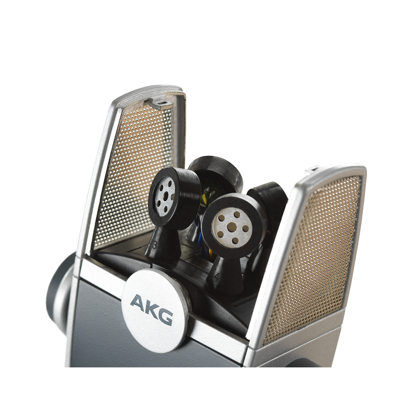 AKG Lyra - Silver - Ultra-HD Multimode USB Microphone  - Detailshot 2