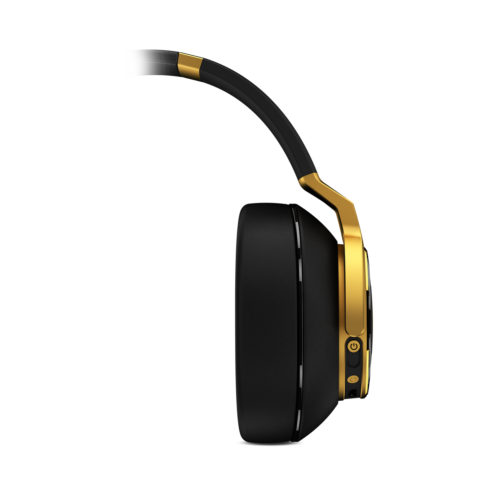 N90Q - Gold - Reference class auto-calibrating noise-cancelling headphones - Front