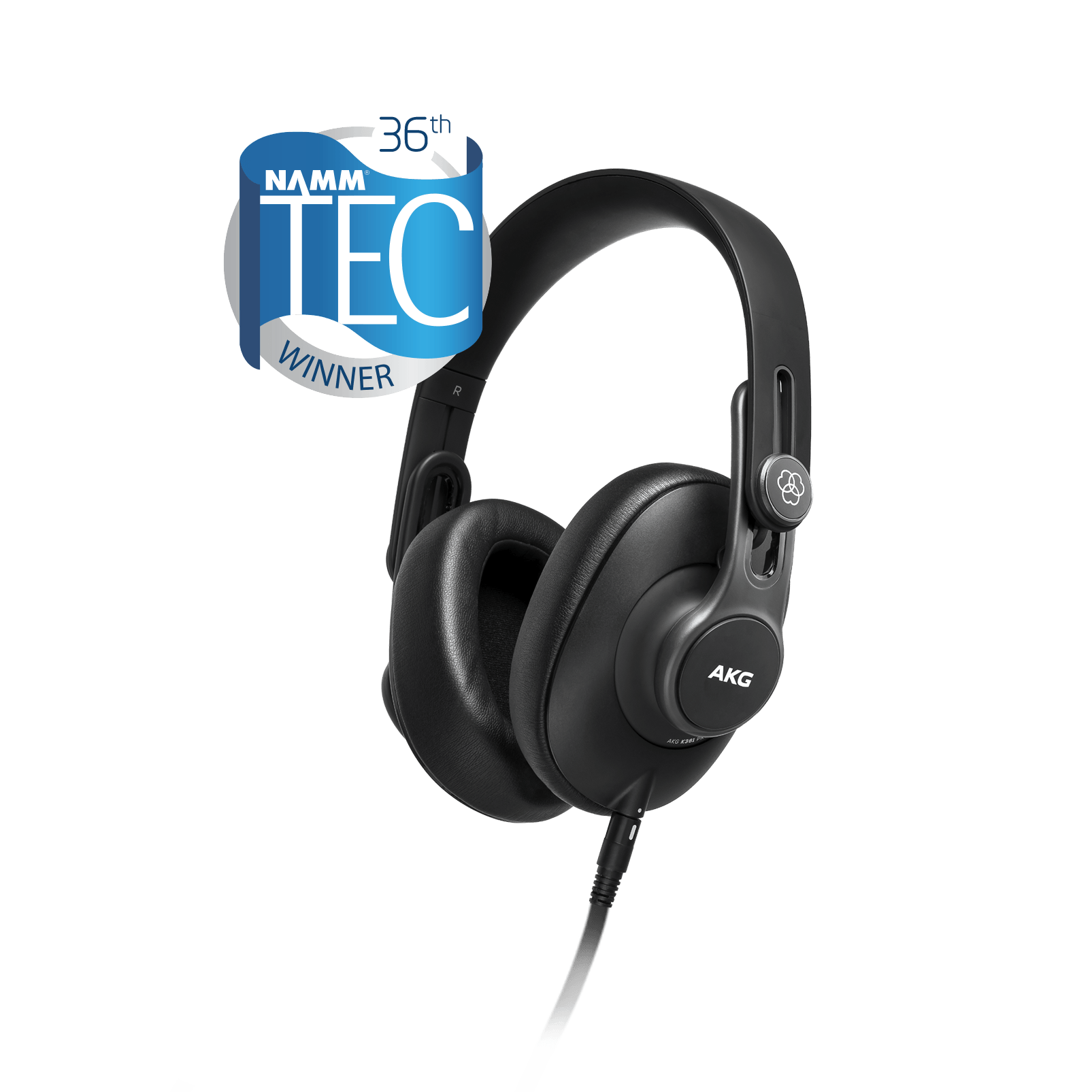 K361 - Black - Over-ear, closed-back, foldable studio headphones  - Hero